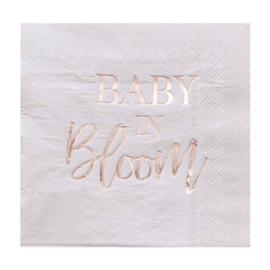 BABY IN BLOOM LUNCH NAPKIN 