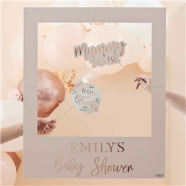 BABY IN BLOOM PHOTOBOOTH FRAME