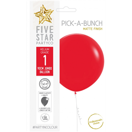 Balloon 90cm Matte Red - Uninflated