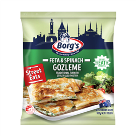 Borgs Gozleme Feta & Spinach 300G