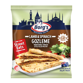 Borgs Gozleme Lamb & Spinach 300g