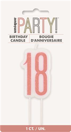 Candle Rose Gold 18