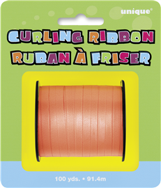 Curling Ribbon Orange 91.4m
