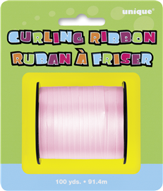 Curling Ribbon Pastel Pink 91.4m