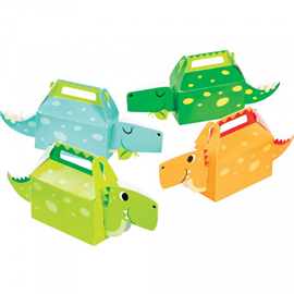 Dinosaur Treat Boxes 4/Pk