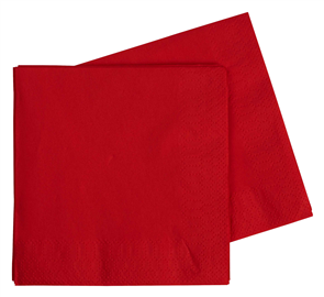 Five Star Napkins Cocktail 2Ply Apple Red 40/ Pack