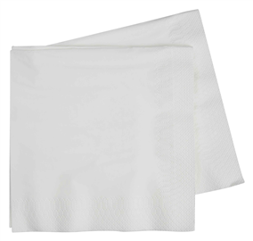 Five Star Napkins Lunch 2Ply White 40/ Pack