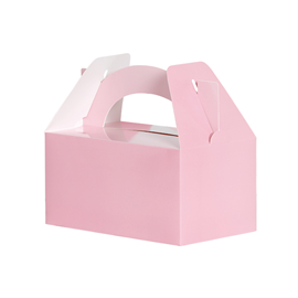 Five Star Paper Lunch Box Classic Pink 5/ Pk