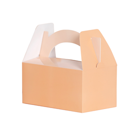 Five Star Paper Lunch Box Peach 5/ Pk