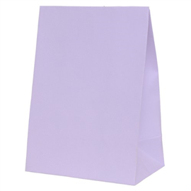 Five Star Paper Party Bag Pastel Lilac 10/PK