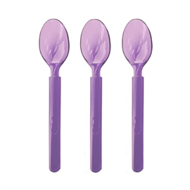 Five Star Reusable Spoon Lilac 20pk