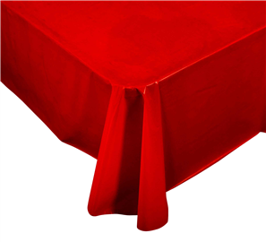Five Star Table Cover Rectangular Apple Red
