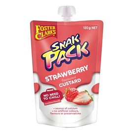 Foster Clarks Snak Pack Strawberry 120g