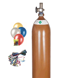 Helium Bottle Hire Pack with 40 Standard Size Balloons