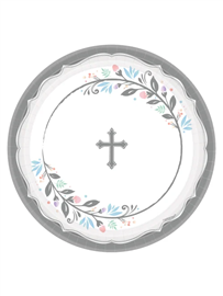 Holy Day Round Paper Plate 10.5