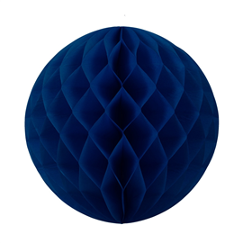 Honeycomb Ball Navy Blue 25Cm