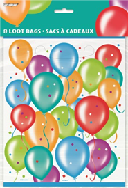 Loot Bags Happy Birthday 8/ Pack