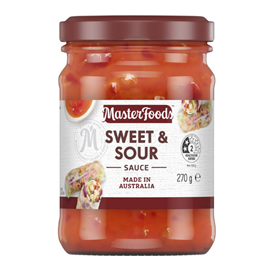 MasterFoods Sweet & Sour Sauce 270g