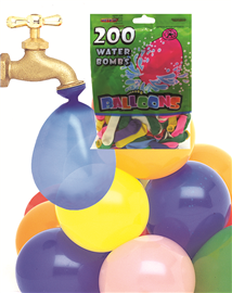 Novelty Water Bombs 200/ Pack