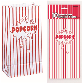 Popcorn Bags 10/ Pack