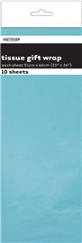 Tissue Paper Baby Blue 10/ Pack