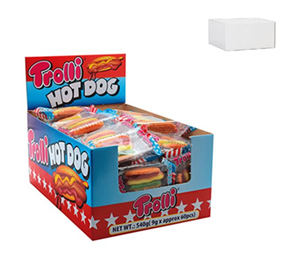 TROLLI HOT DOGS 9G 60/PACK