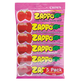 Zappo Strawberry Hang Bag 130G 5/PK