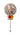 Balloon Arrangement 90cm Latex Confetti With Topiary 178