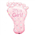 Balloon Foil 32 Its A Girl Foot Uninflated