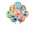 Balloon Foil Bouquet Disney Princess 8Pk Uninflated