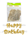 Banner Jointed Happy Birthday Gold 106Cm