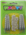 Candles With Cake Decoration Silver 12 Pack