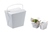Castaway Food Pail 26oz White With Handle 25 Pack