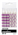 Dots  Stripes Candles Purple 12 Pack