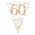 Bunting 60th Birthday Spark Fizz RG 3.9m
