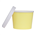 Five Star Paper Luxe Tub W/ Lid Pastel Yellow 5/PK