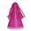 Five Star Party Hat With Tassel Topper Flamingo 10/ Pack
