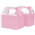 Fiver Star Paper Little Lunch Box Pastel Pink 10/PK
