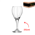 Libbey Teardrop Wine with Portion Control Line 251ml 12/CTN 3965